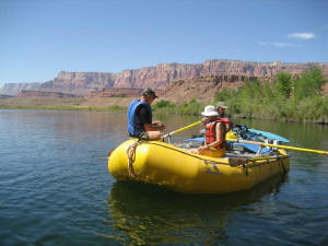 Josha with Anne and Craig