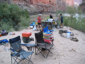 evening Nautiloid campsite