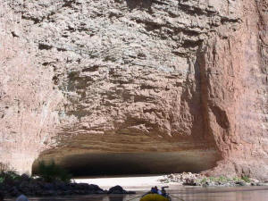 approaching Redwall Cavern