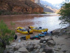 boat beach at Carbon Canyon