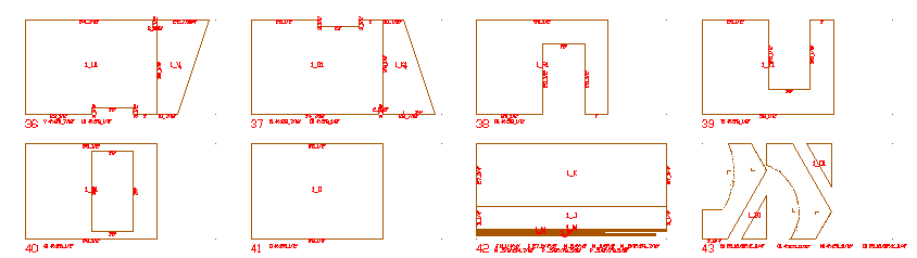 wall cutting drawing